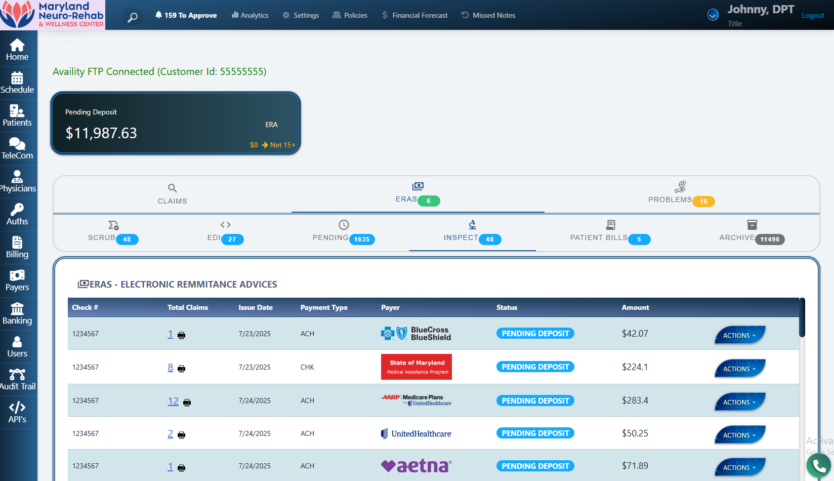 PBS EMR interface preview